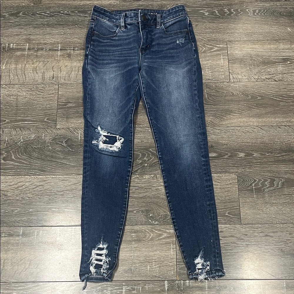 American Eagle The Dream Jean Hi-Rise Jegging size 2
